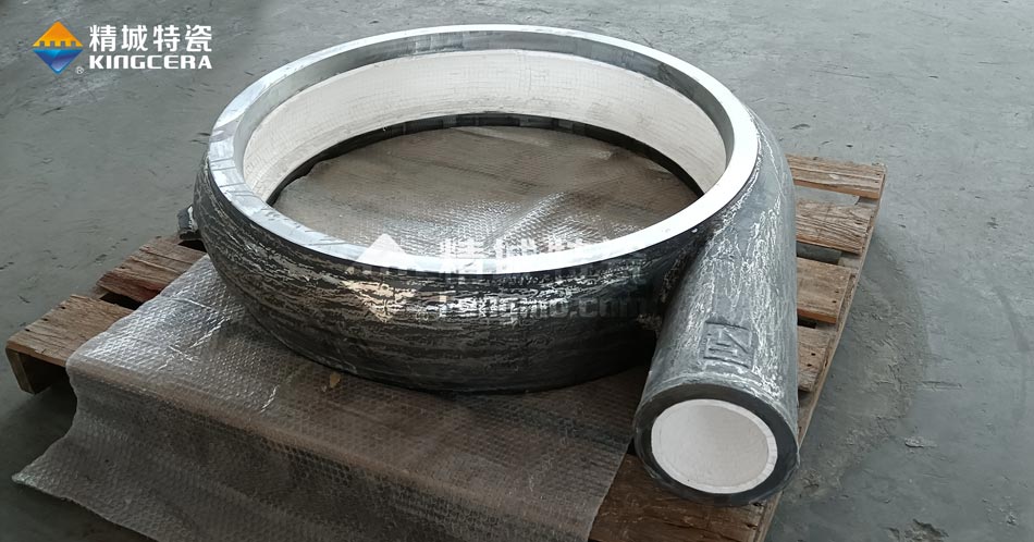 渣漿泵泵殼內襯ZTA耐磨陶瓷