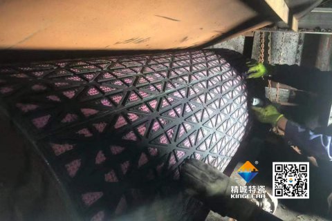 【案例】精城陶瓷滾筒包膠：火電輸煤系統耐磨十年驗證