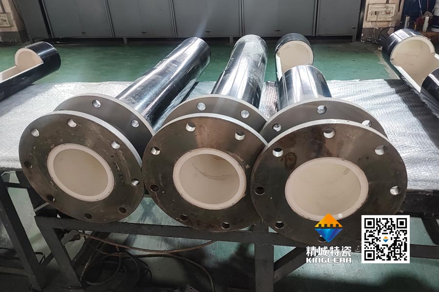 鋰電正極材料粉體氣力輸送管道-等靜壓K95耐磨陶瓷進(jìn)料管